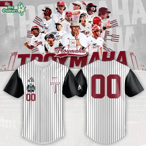 Troy Trojans Baseball 2026 Troymaha Baseball Jersey