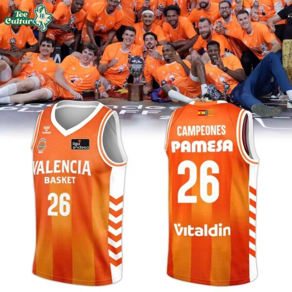 Valencia Basket Liga Endesa Champions 2026 Basketball Jersey