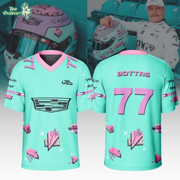 Valtteri Bottas Miami Grand Prix 2026 Football Jersey