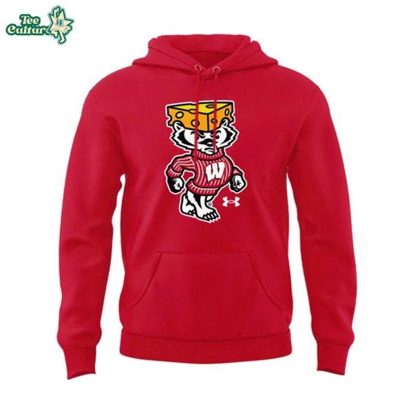 Wisconsin Badgers Football Cheesehead Limited Edition Hoodie by Teesculture.com