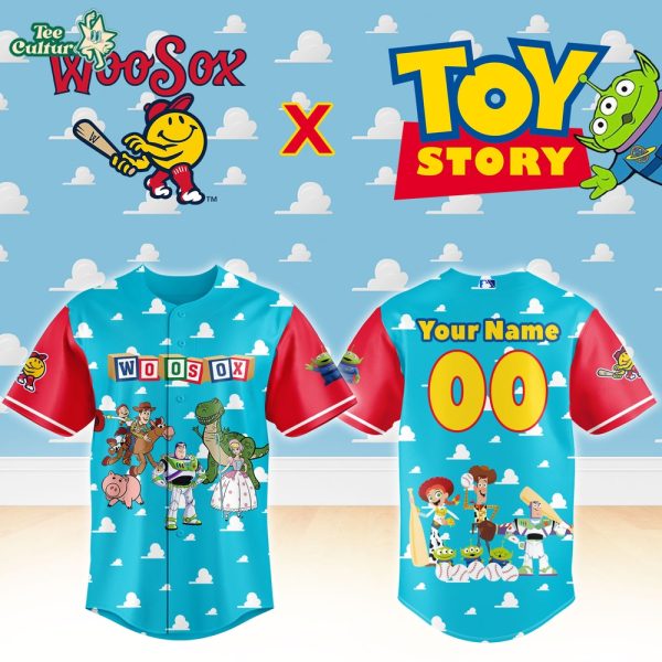 Worcester Red Sox x Toy Story Night Custom Baseball Jersey