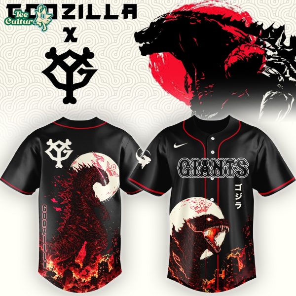 Yomiuri Giants Special Godzilla Minus Zero Limited Edition Jersey