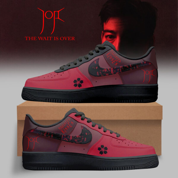 JOJI Solaris Tour 2026 Limited Edition Red Air Force 1 Shoes