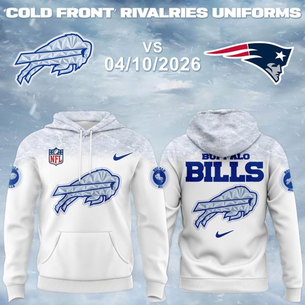 Buffalo Bills 2026 "Cold Front" Rivalries Uniform Pullover Hoodie V2