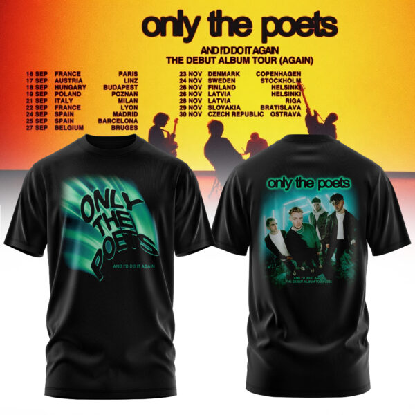 And I'd Do It Again - The Debut Album Tour 2026 Edition TShirt V2