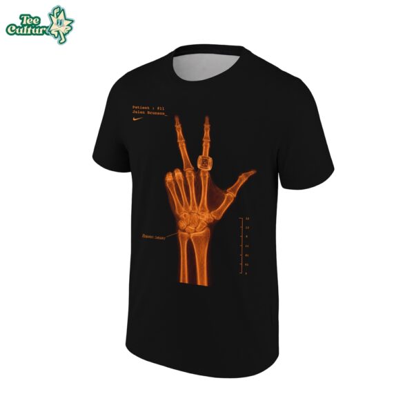 2026 Black TShirt XRay Jalen Brunson Signatures Print by Teesculture.com