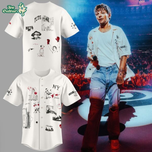 2026 Louis Tomlinson show in New York at MADISON SQUARE GARDEN Baseball Jersey