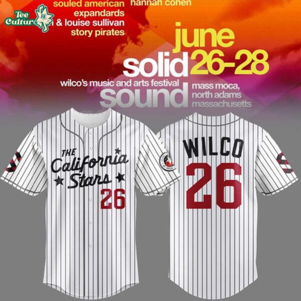 2026 Solid Sound Festival Baseball Jersey