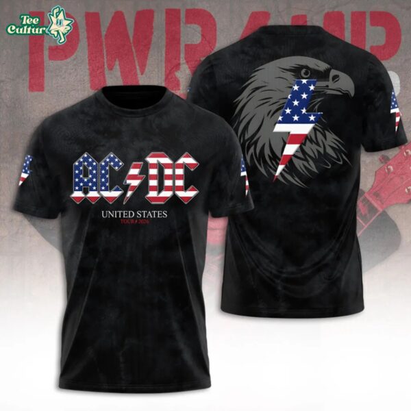 AC/DC USA Tour 2026 Limited Edition Concert Shirt