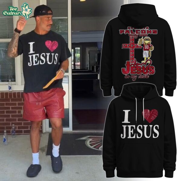 ATL Special I ♥ Jesus 2026 Christian Faith Pullover Hoodie