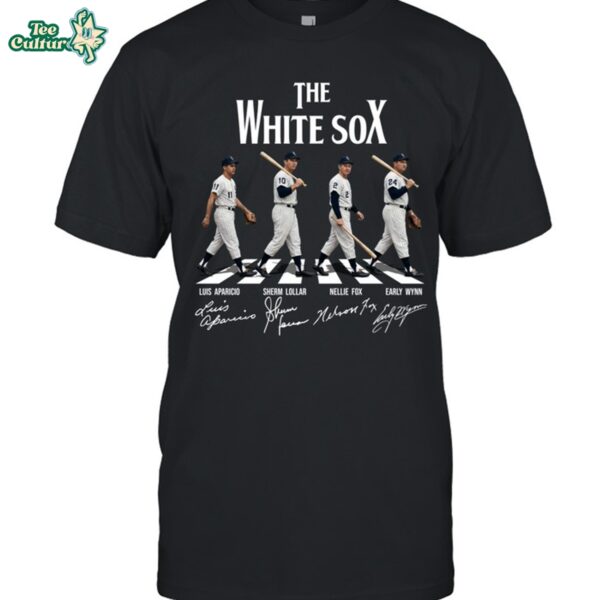 Abbey Road Chicago White Sox Vintage Graphic Unisex T-Shirt
