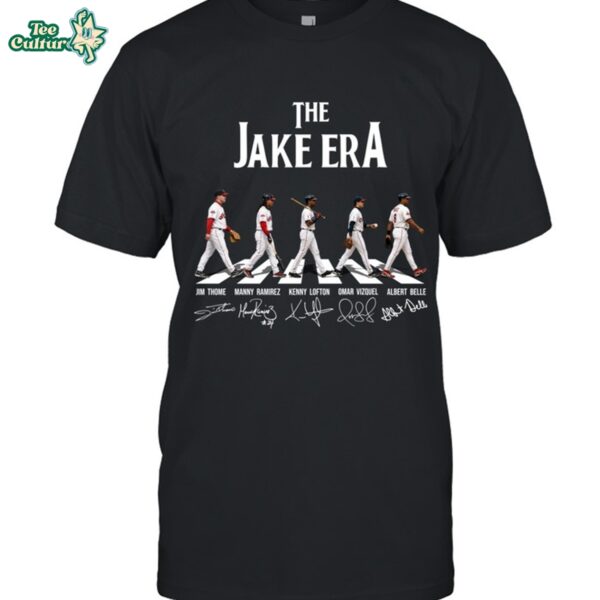 Abbey Road Cleveland Indians The Jake Era Graphic Unisex T-Shirt