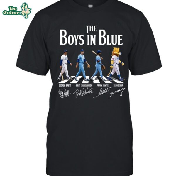 Abbey Road Kansas City Royals The Boys In Blue Graphic Unisex T-Shirt