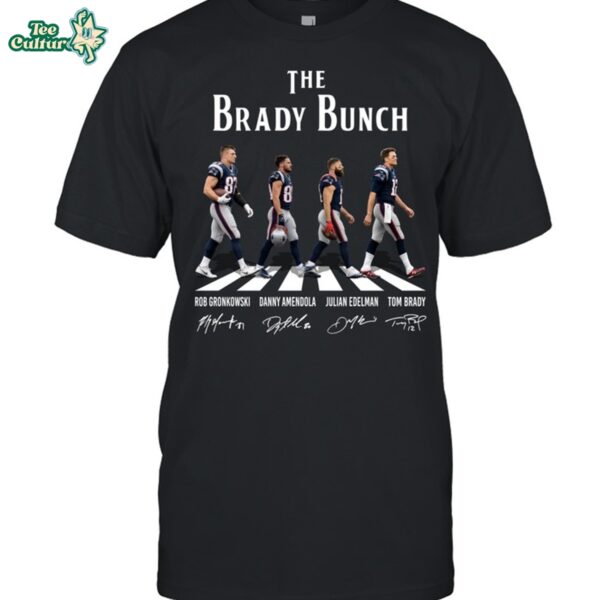 Abbey Road New England Patriots Brady Bunch Graphic Unisex T-Shirt
