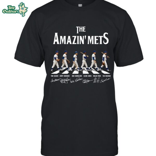 Abbey Road New York Mets The Amazin' Mets Graphic Unisex T-Shirt