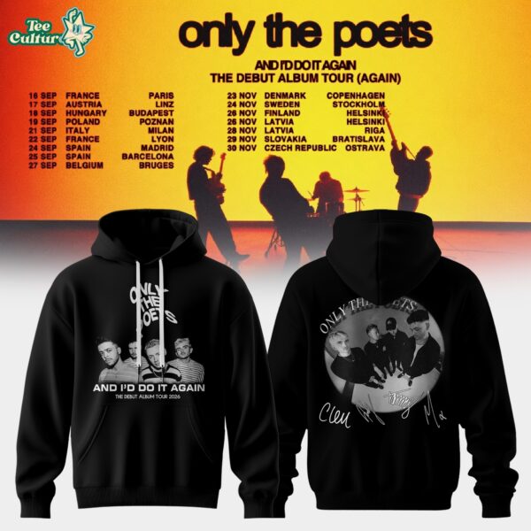 And I'd Do It Again - The Debut Album Tour 2026 Edition Hoodie V3