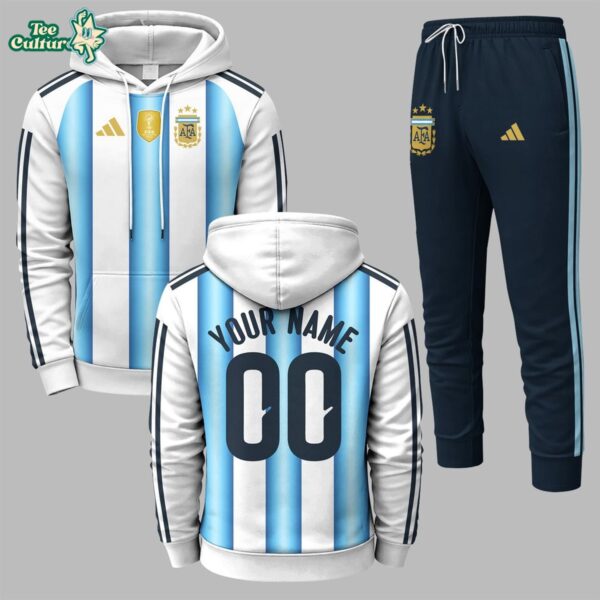 Argentina 2026 FIFA World Cup Home Personalized Edition Hoodie