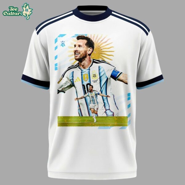 Argentina National Team Lionel Messi 10 World Cup 2026 Shirt by Teesculture.com