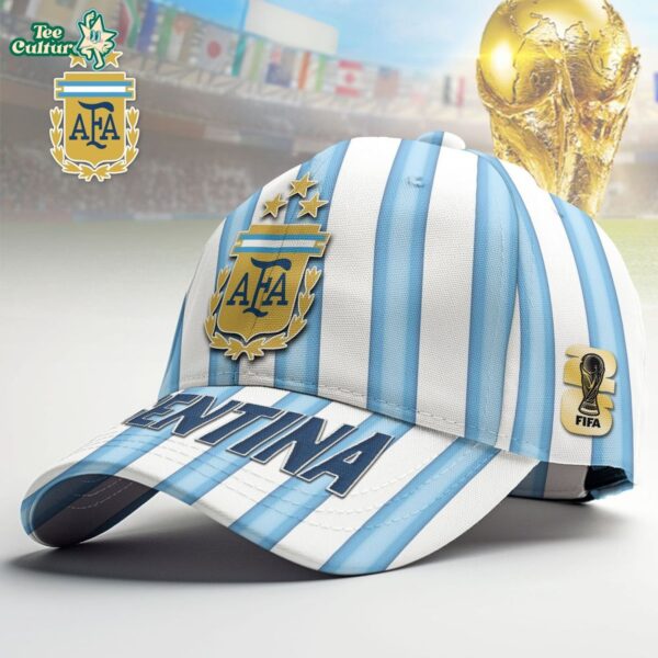 Argentina Premium World Cup Stadium Energy Special Cap by Teesculture.com