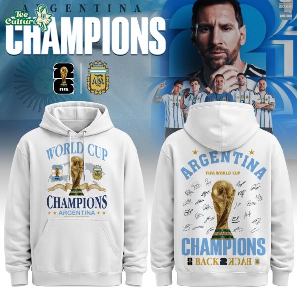 Argentina Team World Cup Champions 2026 Special Edition Hoodie
