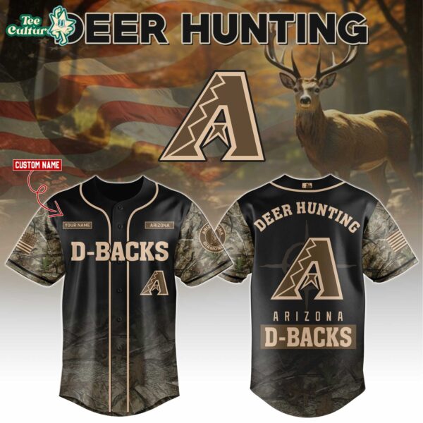 Arizona Diamondbacks Deer Hunting Limited Edition Baseball Jersey