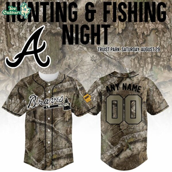 Atlanta Braves Hunting And Fishing Night 2026 Jersey