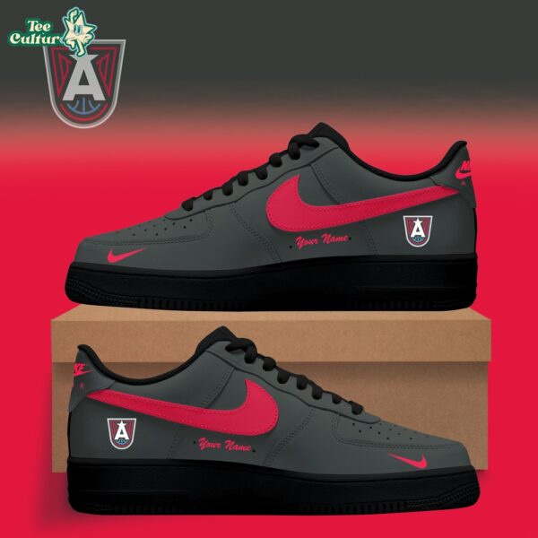 Atlanta Dream WNBA x Back 2 Black Edition Nike Air Force 1 Low Custom Shoes for Fans V2