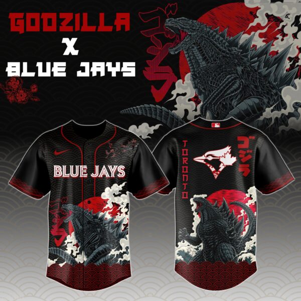 Toronto Blue Jays x King of the Monsters Limited Edition Baseball Jersey