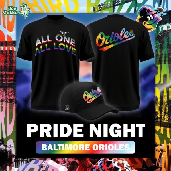 Baltimore Orioles Pride Night 2026 Limited Edition T-Shirt