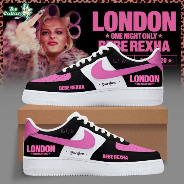 Bebe Rexha - Limited London AF1 2026 - Black