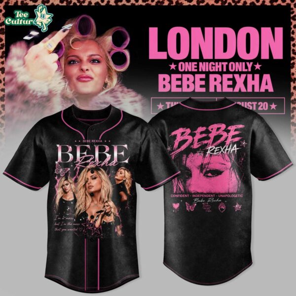 Bebe Rexha - Limited London Baseball Jersey 2026 V2