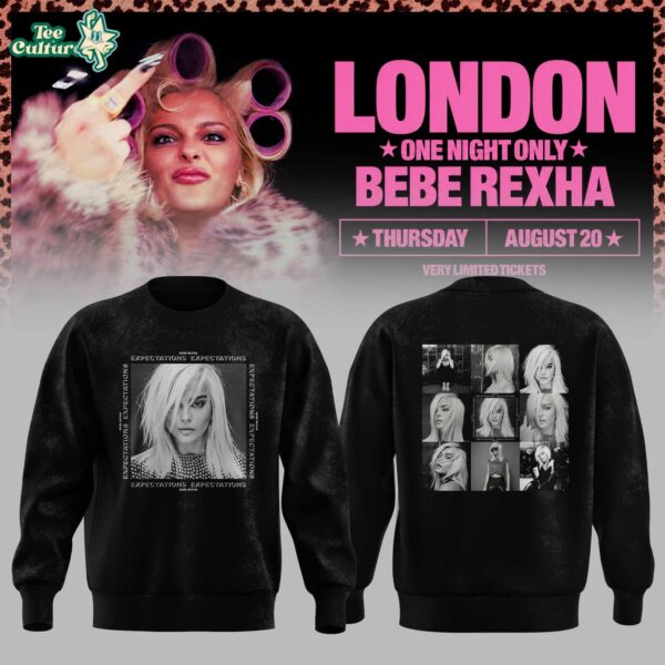 Bebe Rexha - Limited London Sweatshirt 2026 V3