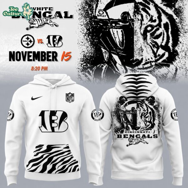 Bengals 2026 White Bengal Limited Edition Hoodie