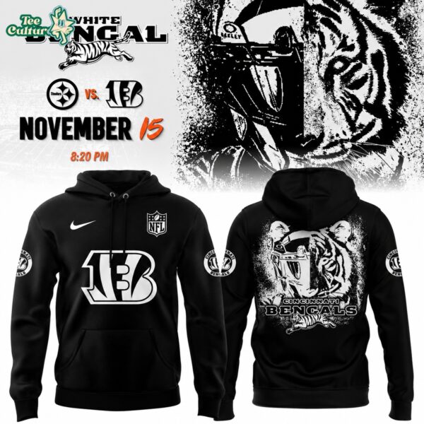 Bengals 2026 White Bengal Limited Edition Hoodie by Teesculture.com