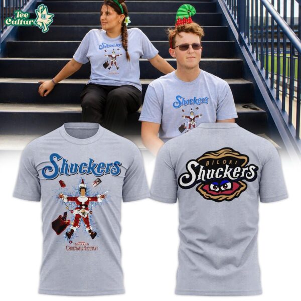 Biloxi Shuckers 2026 Christmas Vacation Limited Edition Graphic Shirt