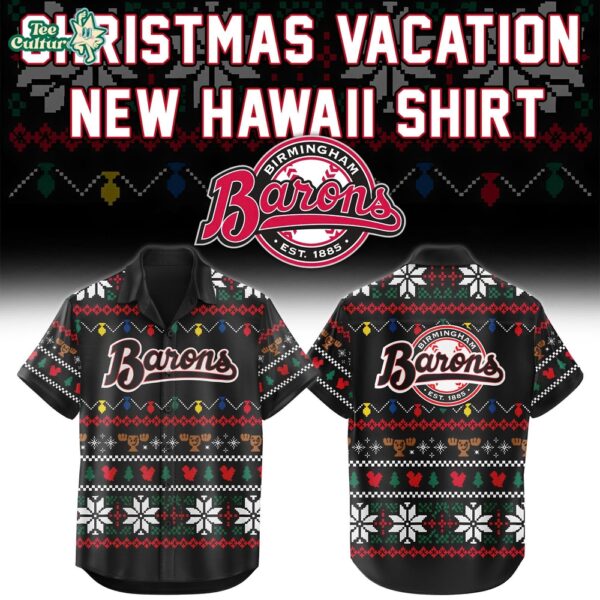 Birmingham Barons x Christmas Vacation Holiday Theme 2026 Hawaiian Shirt