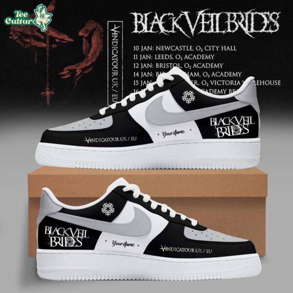Black Veil Brides - UK Tour 2026 Collection AF1 - Black