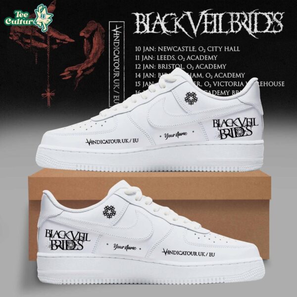 Black Veil Brides - UK Tour 2026 Collection AF1 - White