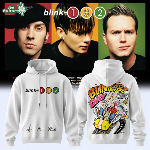 Blink-182 Take Off Your Pants and Jacket 25th Anniversary Day Pop-Up Limited Edition Hoodie