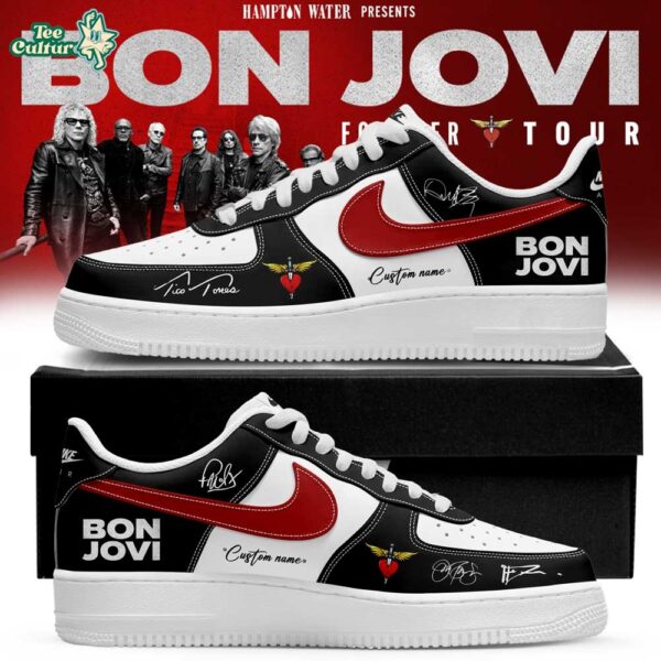 Bon Jovi - Forever Tour 2026 Signature Custom Name Shoes