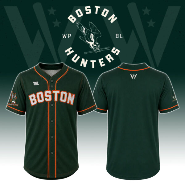 Boston Hunters Away Baseball Jersey 2026