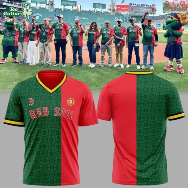 Boston Red Sox x Portuguese Heritage Celebration 2026 Jersey Shirt