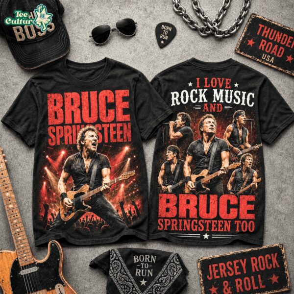 Bruce Springsteen Born To Run Rock Legend Shirt