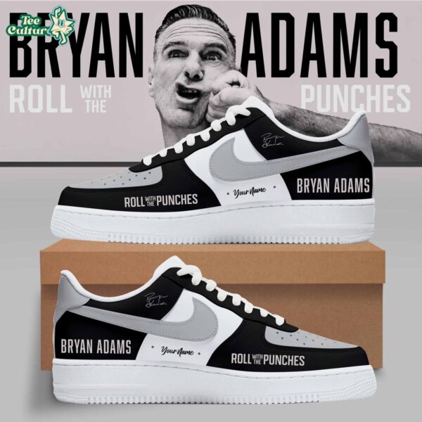 Bryan Adams Roll With The Punches Tour Air Force 1 Sneakers V2
