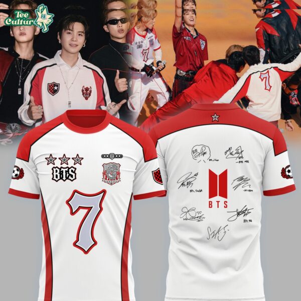 Bts World Cup Finals Half-time Show Limited Edition Shirt