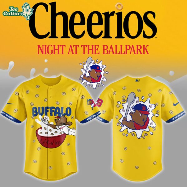 Buffalo Bisons Limited Baseball Jersey Nn by Teesculture.com