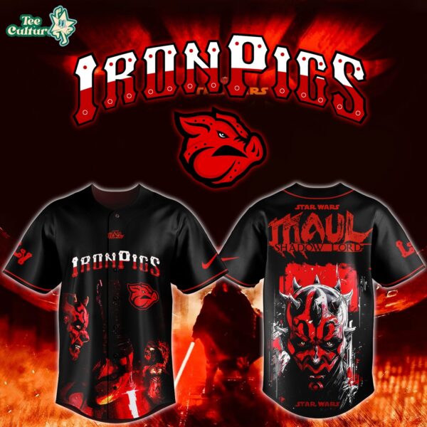 Buffalo Bisons X Star Wars Darth Maul Shadow Lord Limited Edition Baseball Jersey