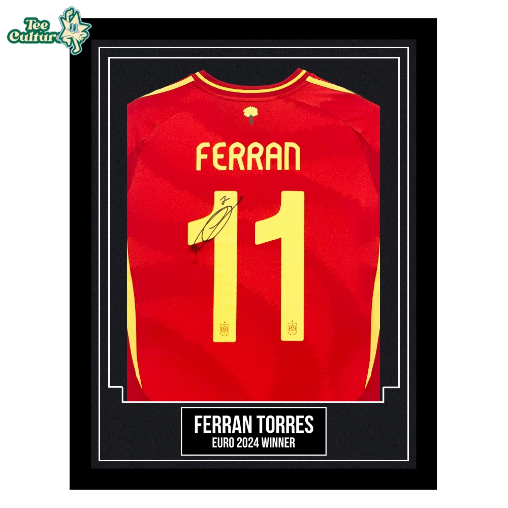Celebrate Spain's Victory with Ferran Torres Merchandise