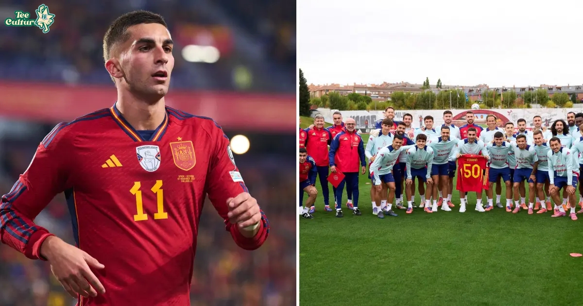 Celebrate Spain's Victory with Ferran Torres Merchandise