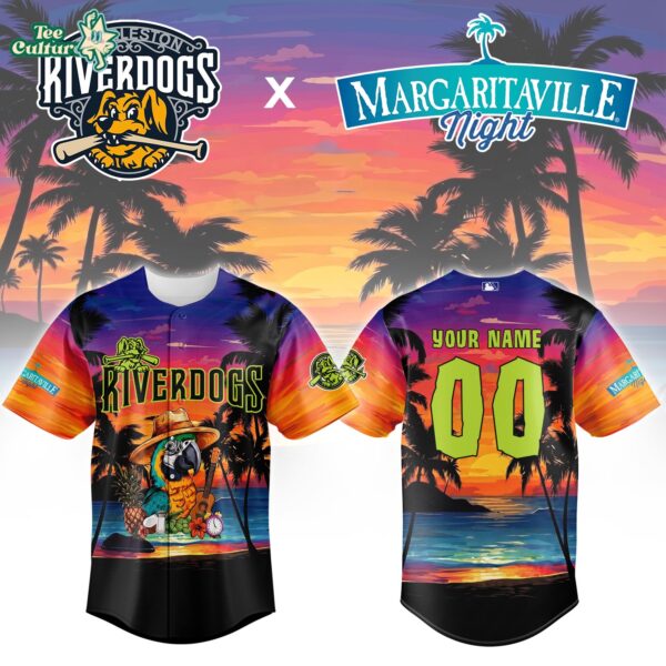 Charleston RiverDogs Margaritaville Marvel Night Collector Baseball Jersey